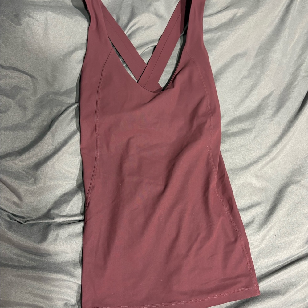 Like new Lululemon Athletica Dusty Rose Tank Top size Small